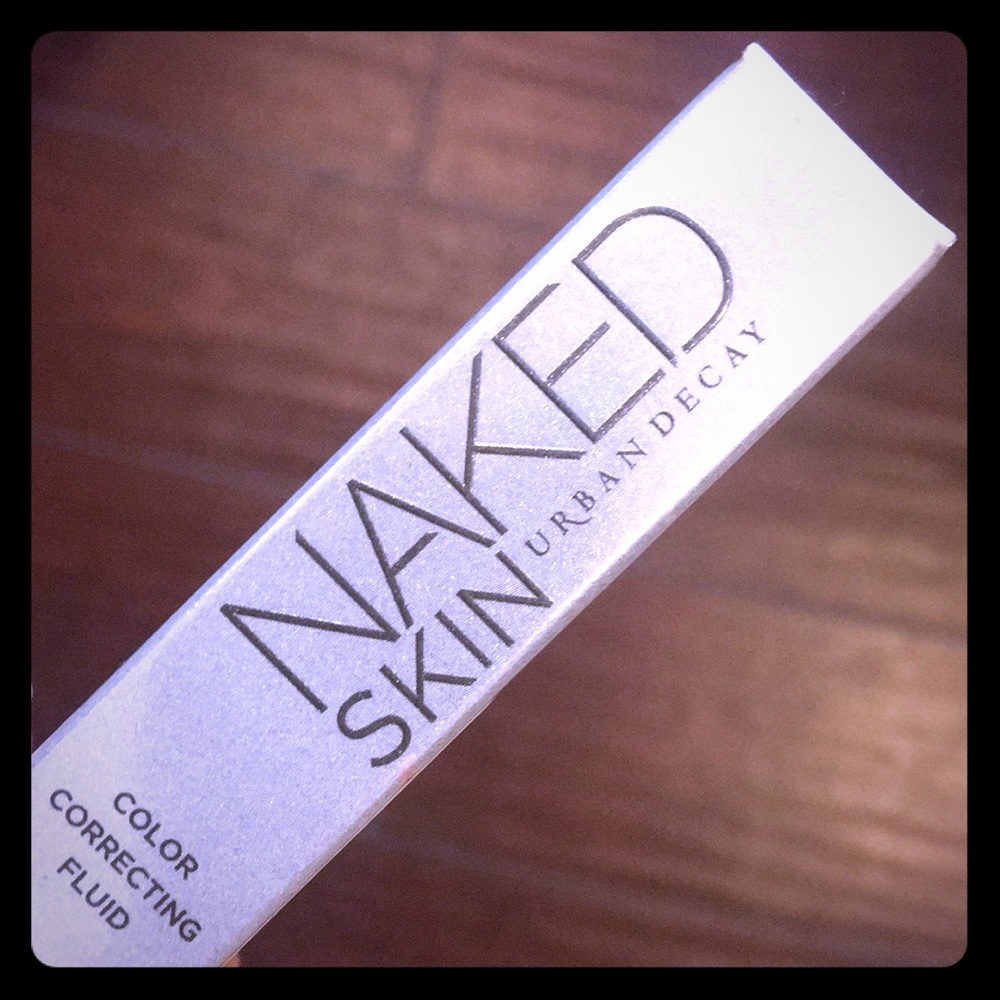 Naked “color correcting fluid “